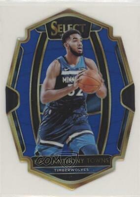 Karl Anthony Towns [Die Cut Blue Prizm] #170