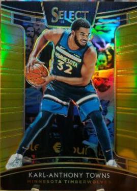 Karl Anthony Towns [Gold Prizm] #63