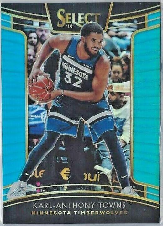 Karl Anthony Towns [Light Blue Prizm] #63