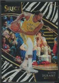 Kevin Durant [Zebra Prizm] #296