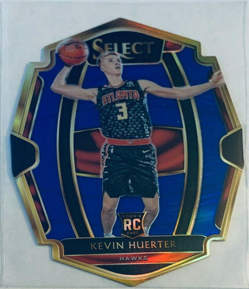 Kevin Huerter [Die Cut Blue Prizm] #184
