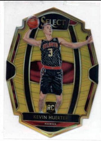 Kevin Huerter [Die Cut Gold Prizm] #184