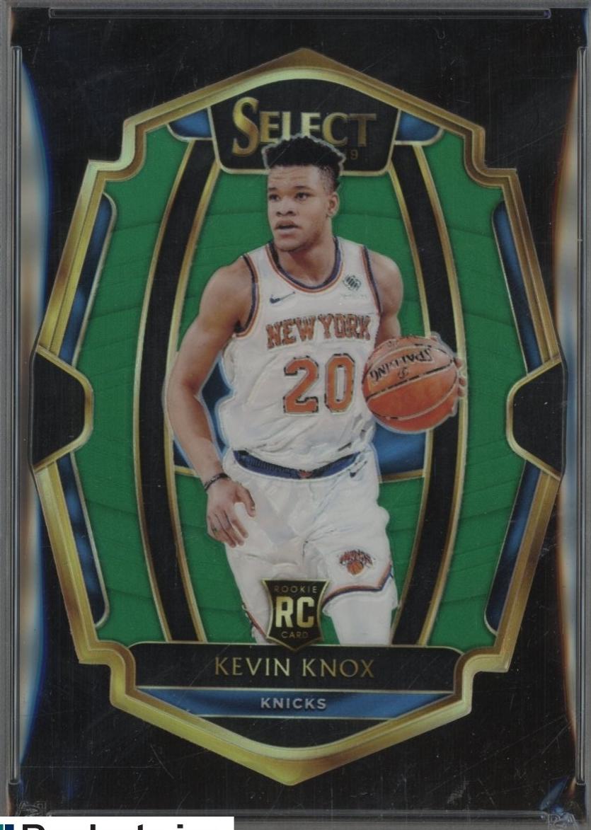 Kevin Knox [Die Cut Green Prizm] #182