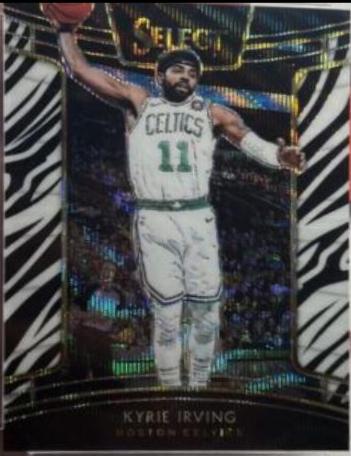 Kyrie Irving [Zebra Prizm] #21