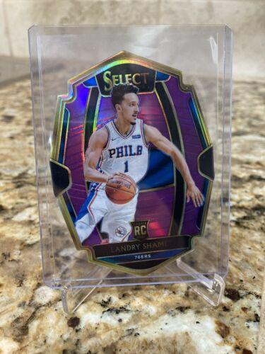 Landry Shamet [Die Cut Purple Prizm] #156