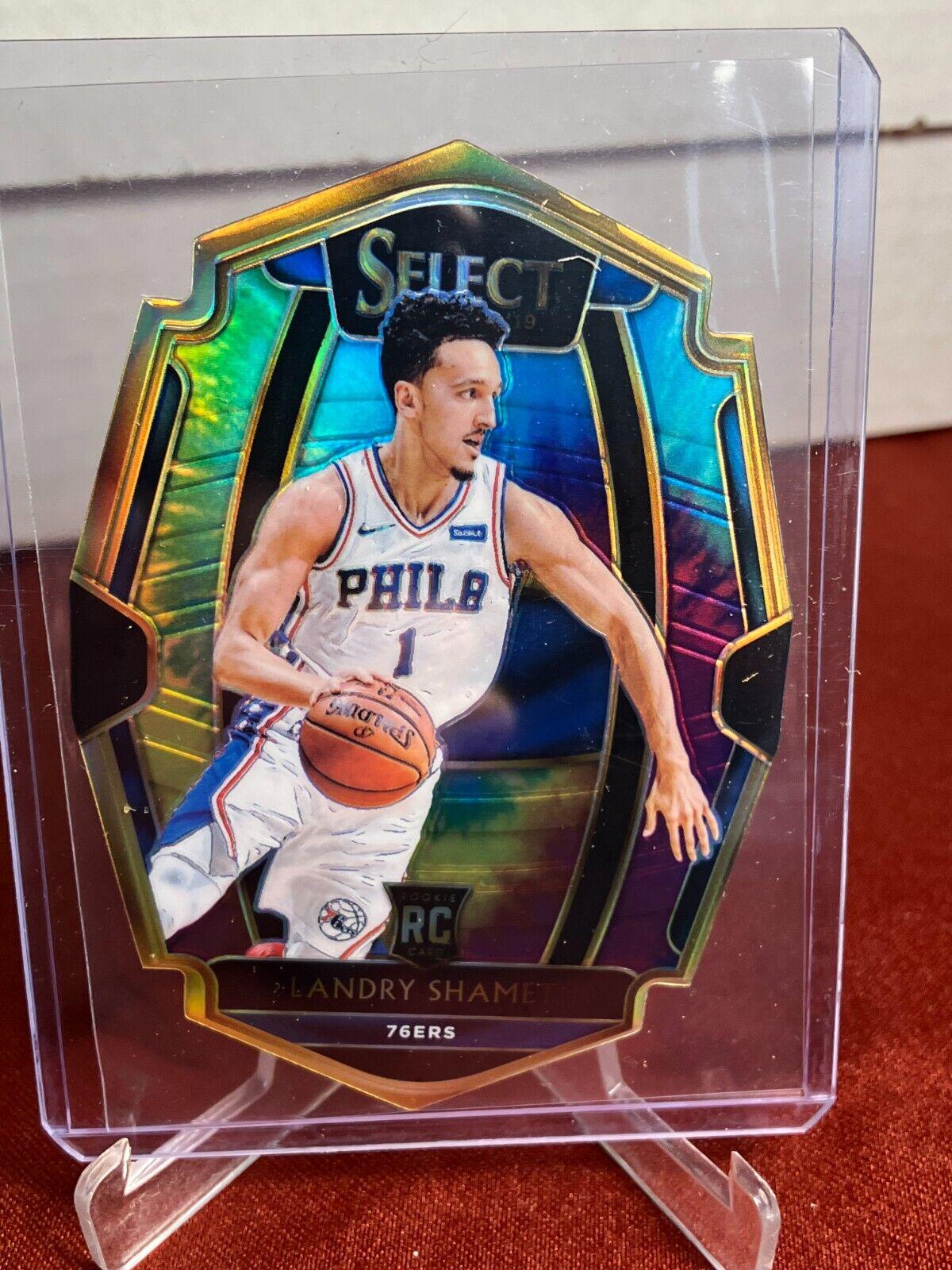 Landry Shamet [Die Cut Tie Dye Prizm] #156