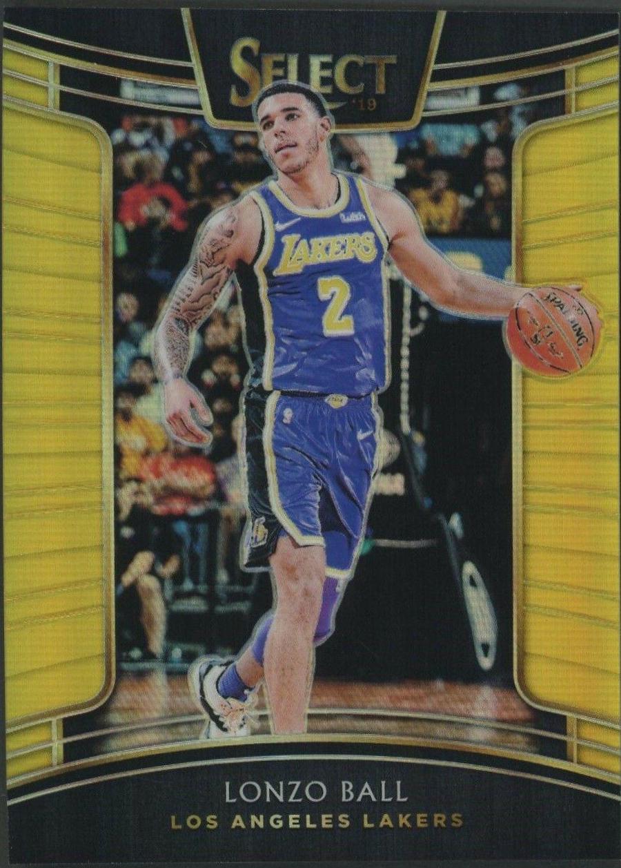 Lonzo Ball [Gold Prizm] #73