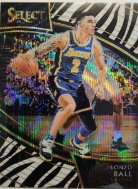 Lonzo Ball [Zebra Prizm] #267