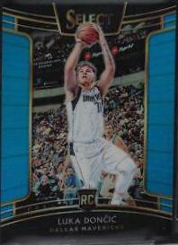 Luka Doncic [Light Blue Prizm] #25