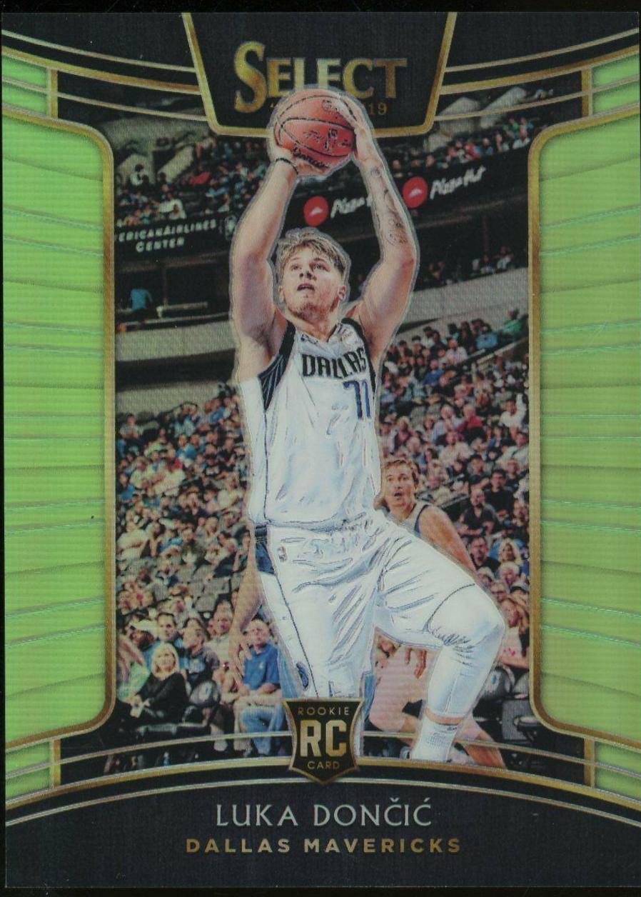 Luka Doncic [Neon Green Prizm] #25