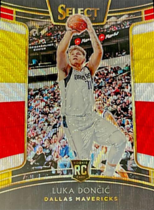 Luka Doncic [Tri Color Prizm] #25