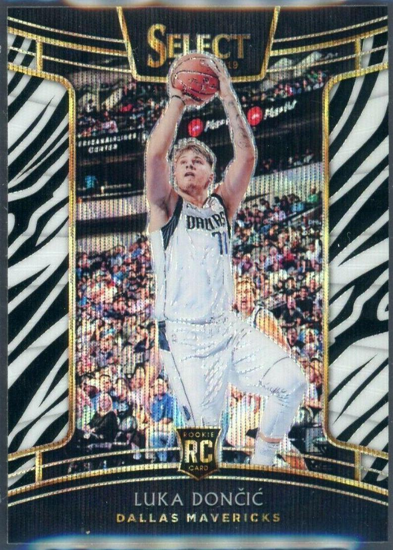 Luka Doncic [Zebra Prizm] #25