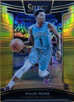 Malik Monk [Gold Prizm] #30