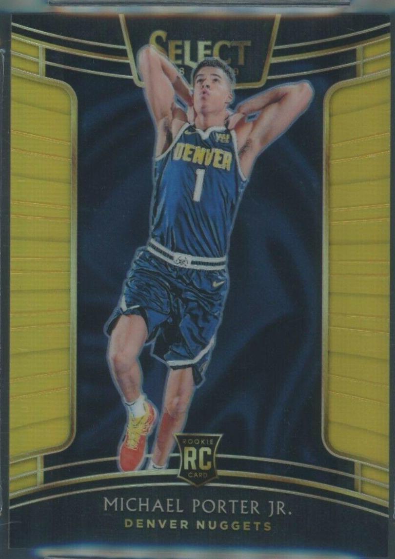 Michael Porter Jr. [Gold Prizm] #37