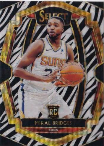 Mikal Bridges [Zebra Prizm] #192