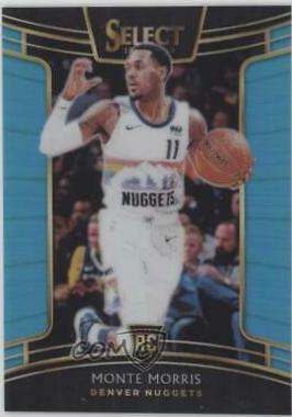 Monte Morris [Light Blue Prizm] #34