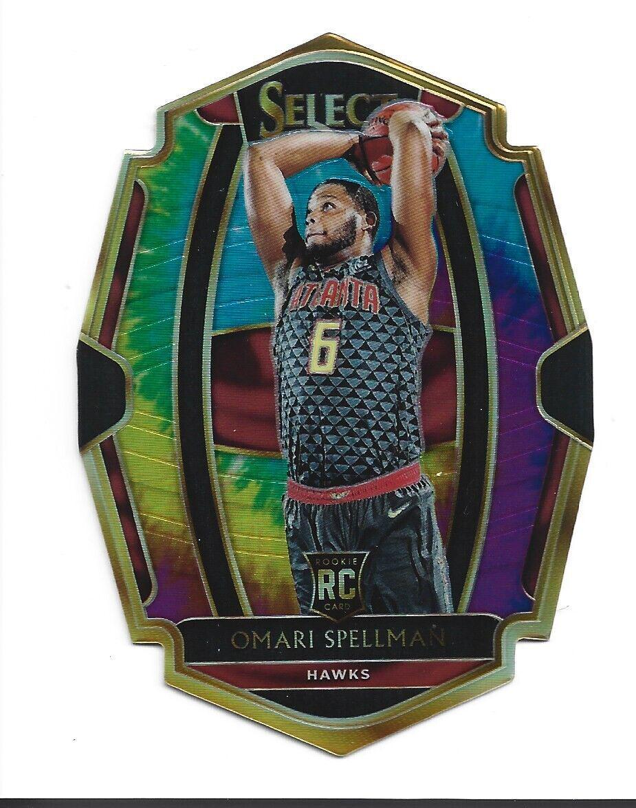 Omari Spellman [Die Cut Tie Dye Prizm] #196
