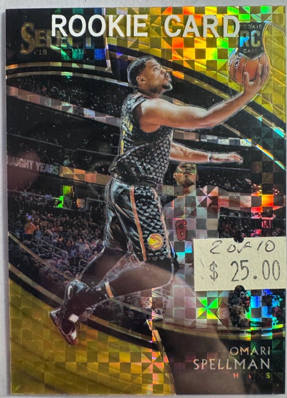 Omari Spellman [Gold Prizm] #293