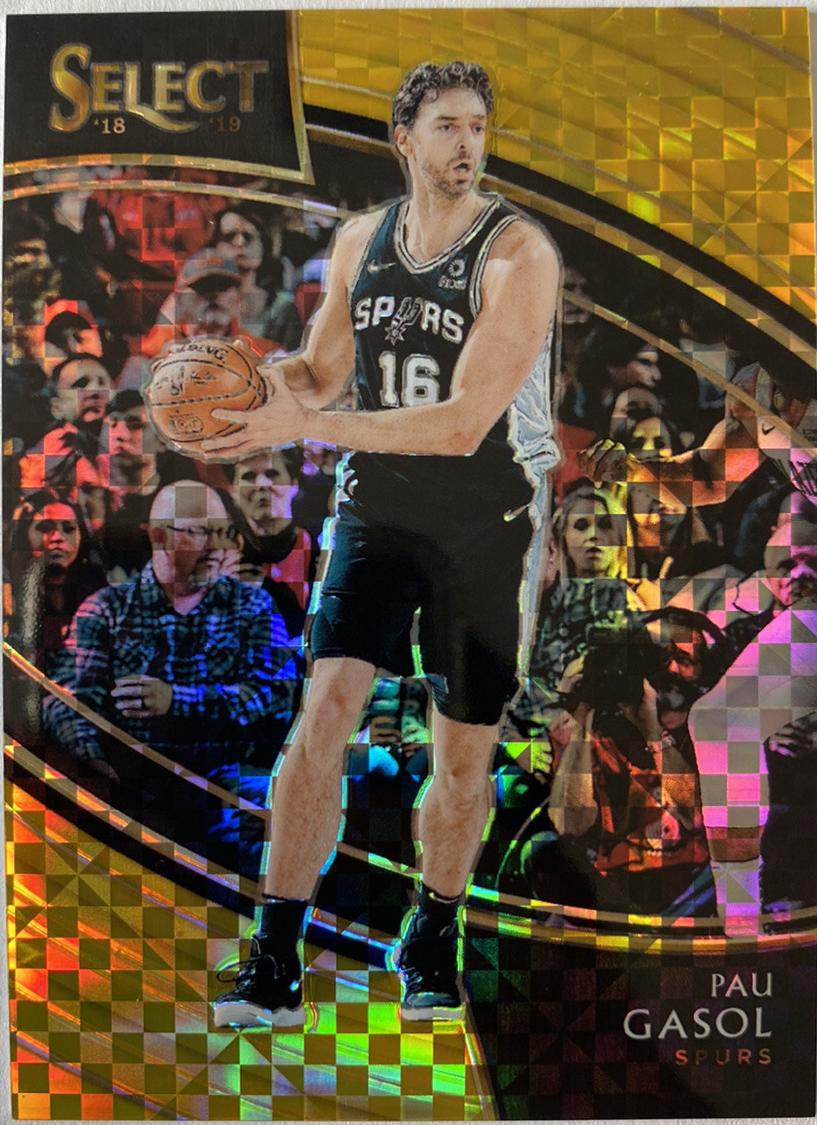 Pau Gasol [Gold Prizm] #264