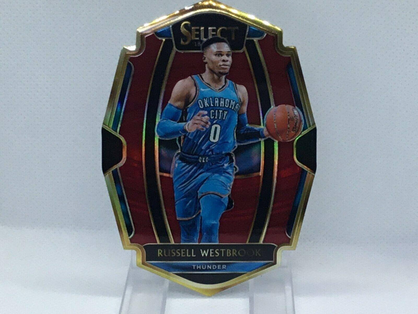 Russell Westbrook [Die Cut Maroon Prizm] #198