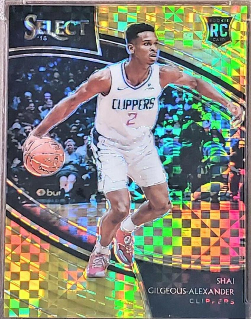 Shai Gilgeous Alexander [Gold Prizm] #201