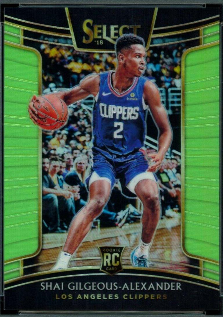 Shai Gilgeous Alexander [Neon Green Prizm] #7