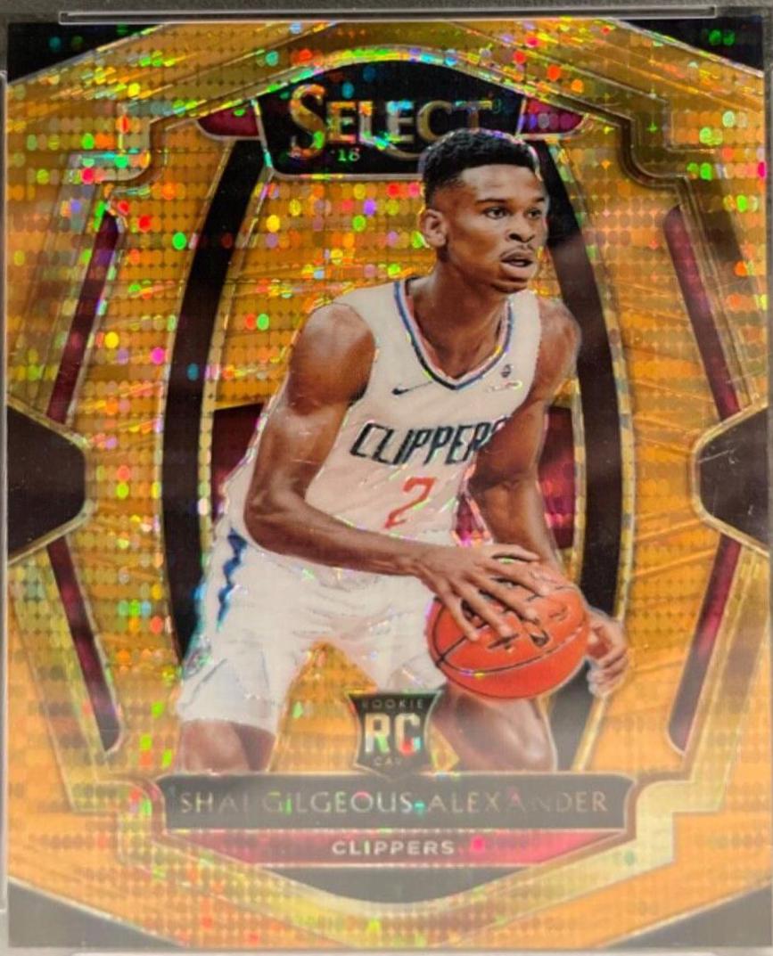 Shai Gilgeous Alexander [Neon Orange Pulsar] #104