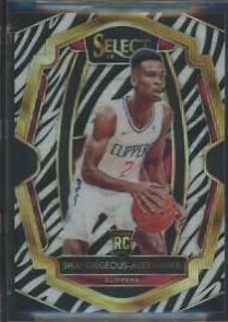 Shai Gilgeous Alexander [Zebra Prizm] #201
