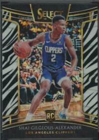 Shai Gilgeous Alexander [Zebra Prizm] #7