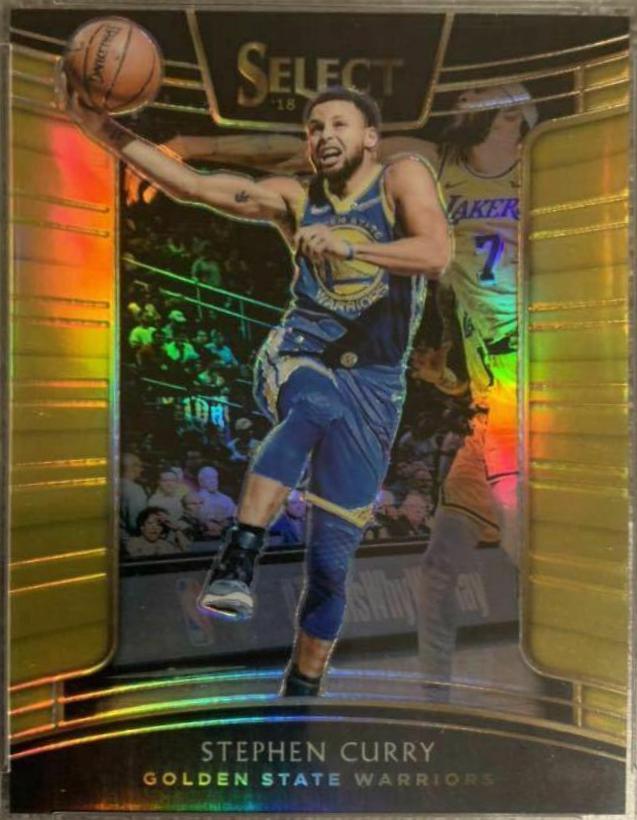 Stephen Curry [Gold Prizm] #1