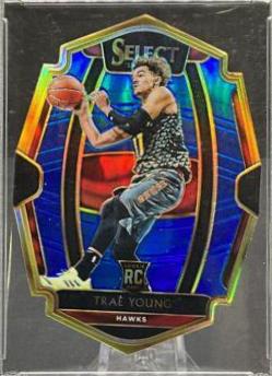 Thaddeus Young [Blue Prizm Die Cut] #149