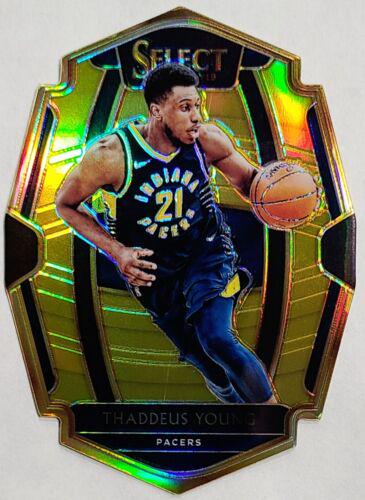 Thaddeus Young [Die Cut Gold Prizm] #149