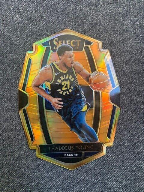 Thaddeus Young [Die Cut Orange Prizm] #149