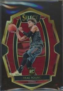 Trae Young [Die Cut Maroon Prizm] #142