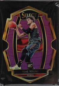 Trae Young [Die Cut Purple Prizm] #142