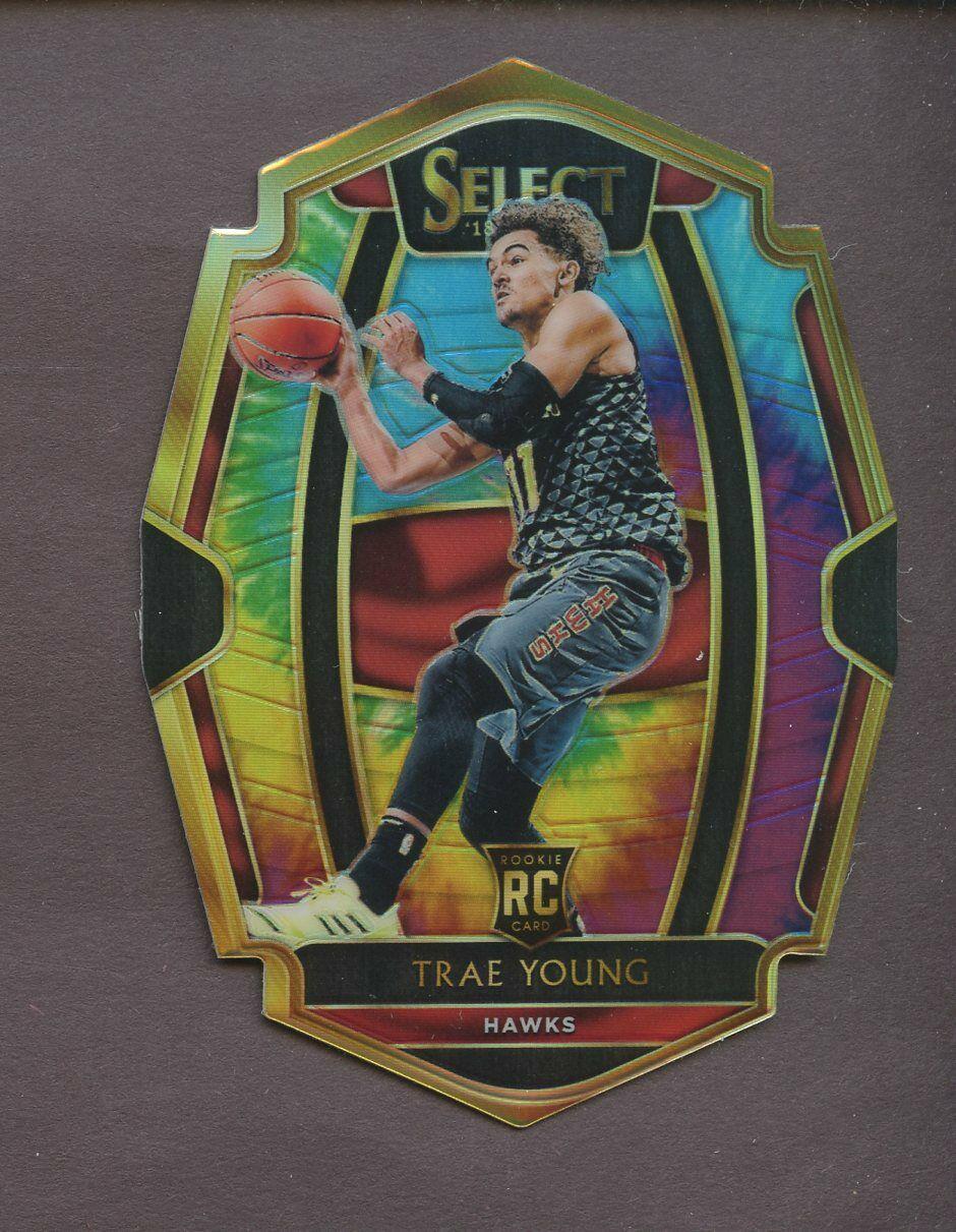 Trae Young [Die Cut Tie Dye Prizm] #142