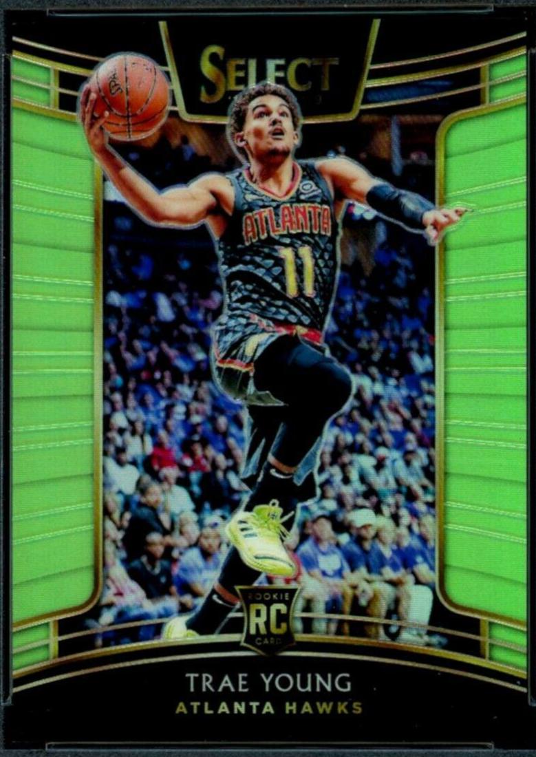Trae Young [Neon Green Prizm] #45