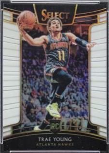 Trae Young [White Prizm] #45