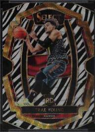 Trae Young [Zebra Prizm] #142