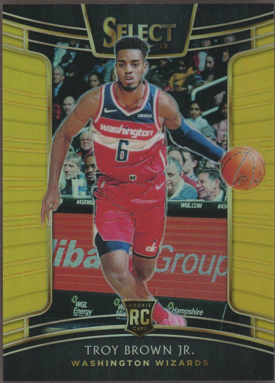 Troy Brown Jr. [Gold Prizm] #47