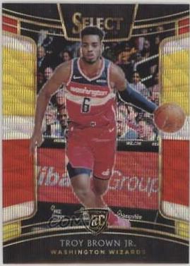 Troy Brown Jr. [Tri Color Prizm] #47