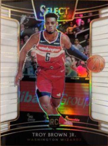 Troy Brown Jr. [White Prizm] #47
