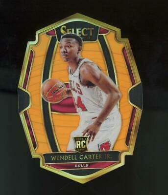Wendell Carter Jr. [Die Cut Gold Prizm] #162
