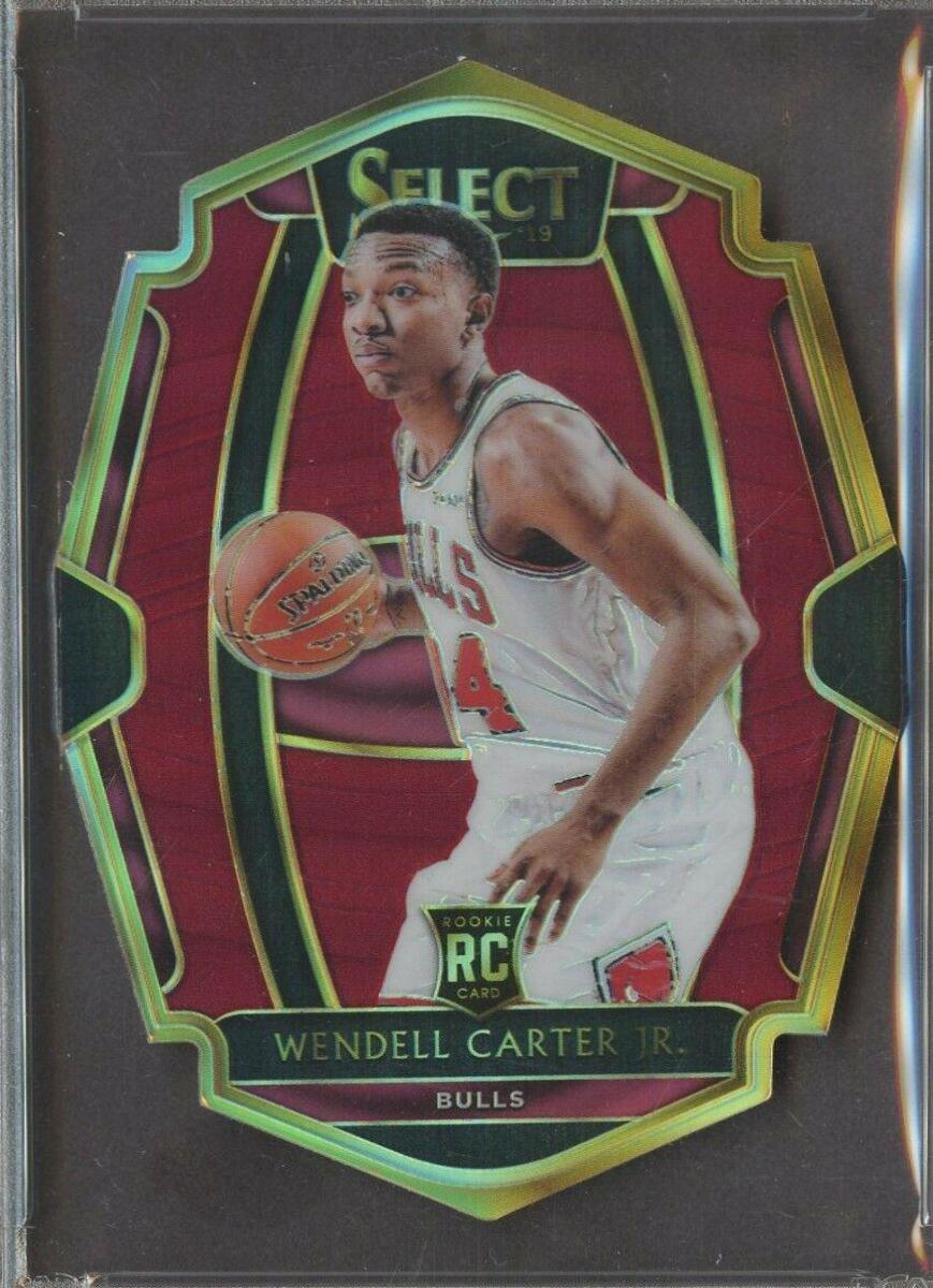 Wendell Carter Jr. [Die Cut Maroon Prizm] #162