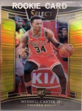 Wendell Carter Jr. [Gold Prizm] #65