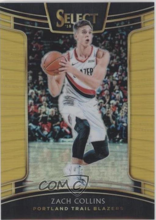 Zach Collins [Gold Prizm] #92