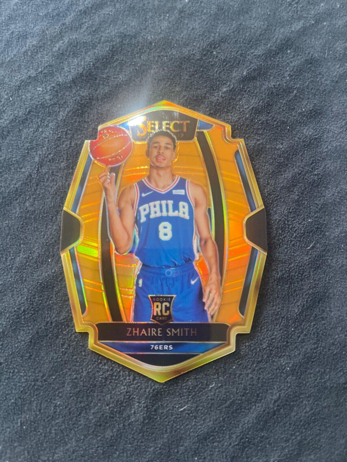 Zhaire Smith [Die Cut Purple Prizm] #154