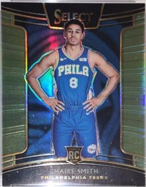 Zhaire Smith [Neon Green Prizm] #56