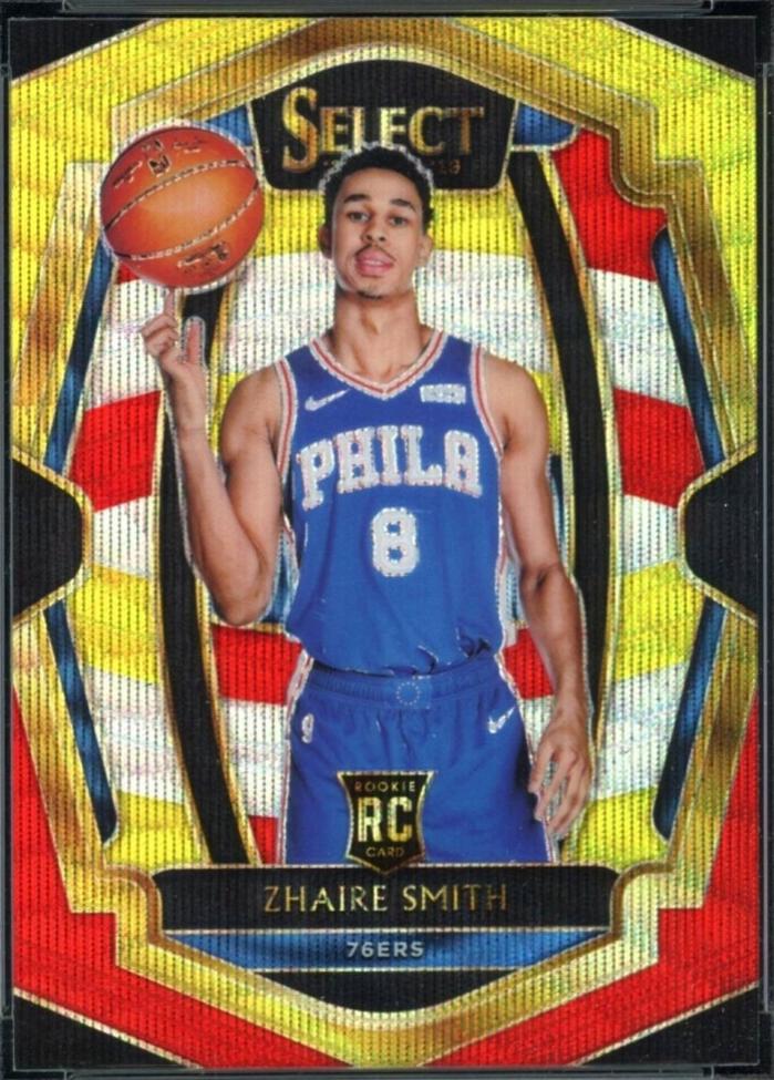 Zhaire Smith [Tri Color Prizm] #154