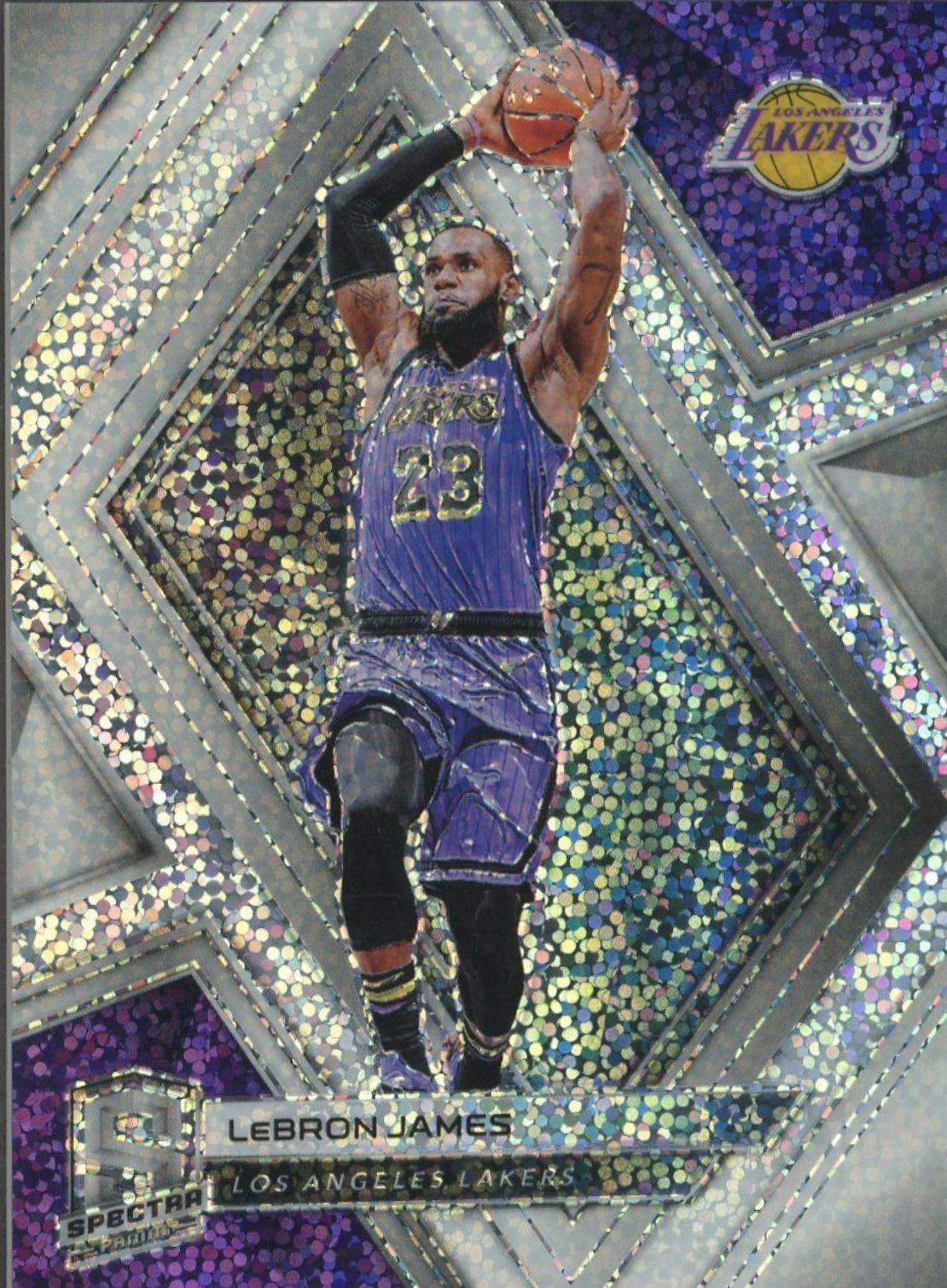 LeBron James [White Sparkle] #7